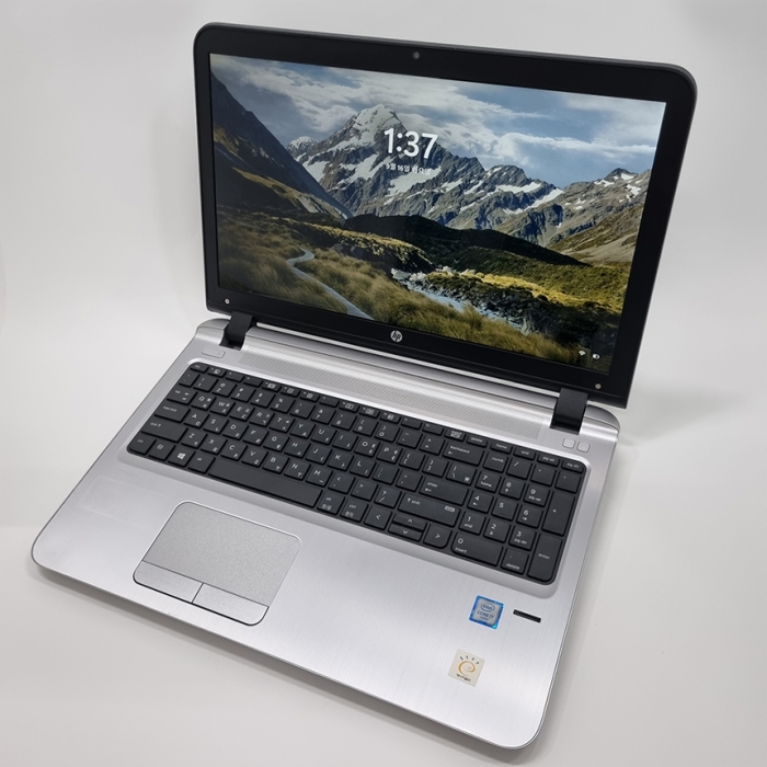 HP 프로북 코어 i7 라데온 그래픽 15.6인치 대화면 튼튼한 노트북 우측넘버패드 CD룸 탑재 윈도우11