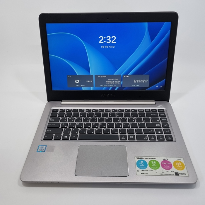 [B급할인] 아수스 지포스 940MX 탑재 초가성비 14인치 Full HD 고해상도 메탈느낌 노트북 윈도우11