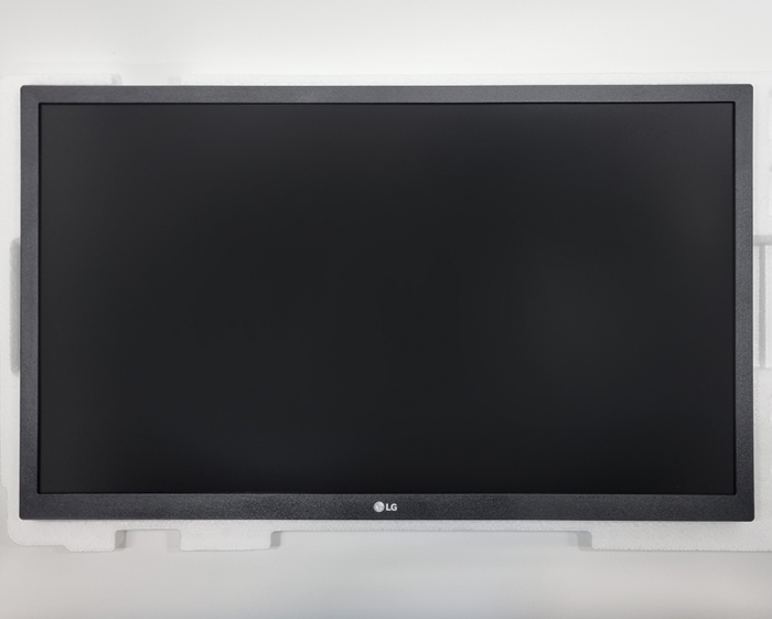 [미사용풀박스] LG전자 24인치 블랙 모니터 초가성비 모델 16:9 Full HD 고해상도
