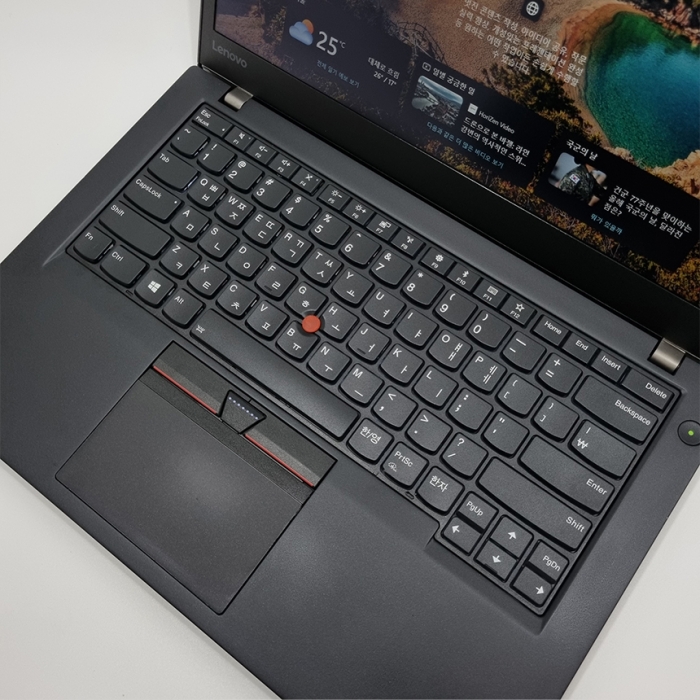 [터치스크린] 레노버 씽크패드 노트북 코어 i7 14인치 Full HD 고해상도 180도 힌지 C타입충전가능 윈도우11