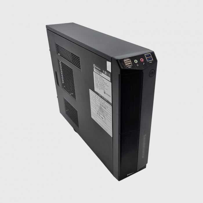 [미사용풀박스] 레드스톤시스템 라이젠5 지포스 GT710 탑재 가성비 슬림 본체 데스크탑 윈도우11