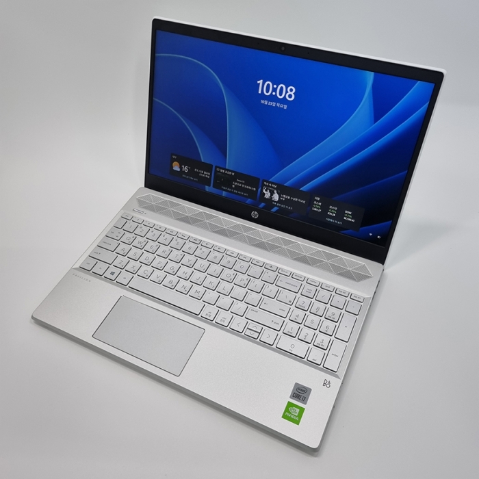 [B급할인] HP 파빌리온 노트북 i7 10세대 지포스 MX250 탑재 15.6인치 Full HD 고해상도 윈도우11
