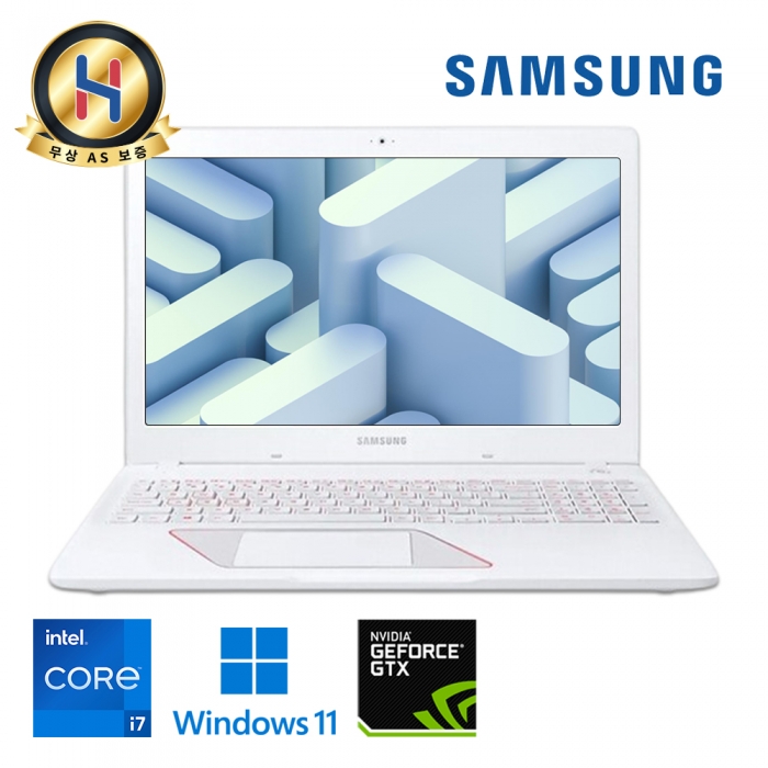 [B급할인] 삼성 오디세이 i7 지포스 GTX1050 게이밍 화이트색상 노트북 용량 1TB 탑재 FHD 고해상도 15.6인치
