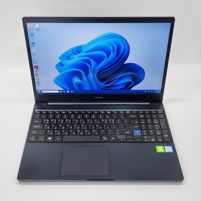 삼성전자 노트북7 프로 지포스 MX110 인텔 i7 9세대 15.6인치 대화면 FHD 지문인식 우측넘버패드 탑재 윈도우11