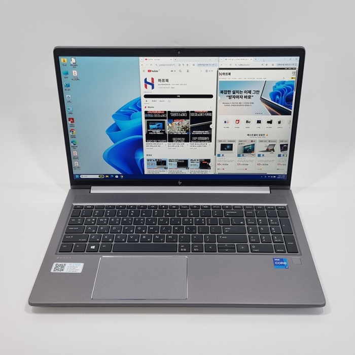 HP ZBOOK 워크스테이션 T600 외장그래픽 H시리즈 CPU 탑재 메모리 32GB NVMe SSD 업그레이드 완료