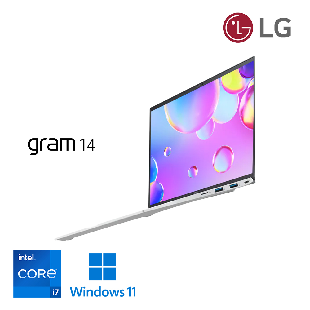 LG 그램 스노우화이트 14인치 인텔 i7 12세대 999g 초경량 휴대성 좋은 노트북추천 WUXGA 디스플레이 윈도우11