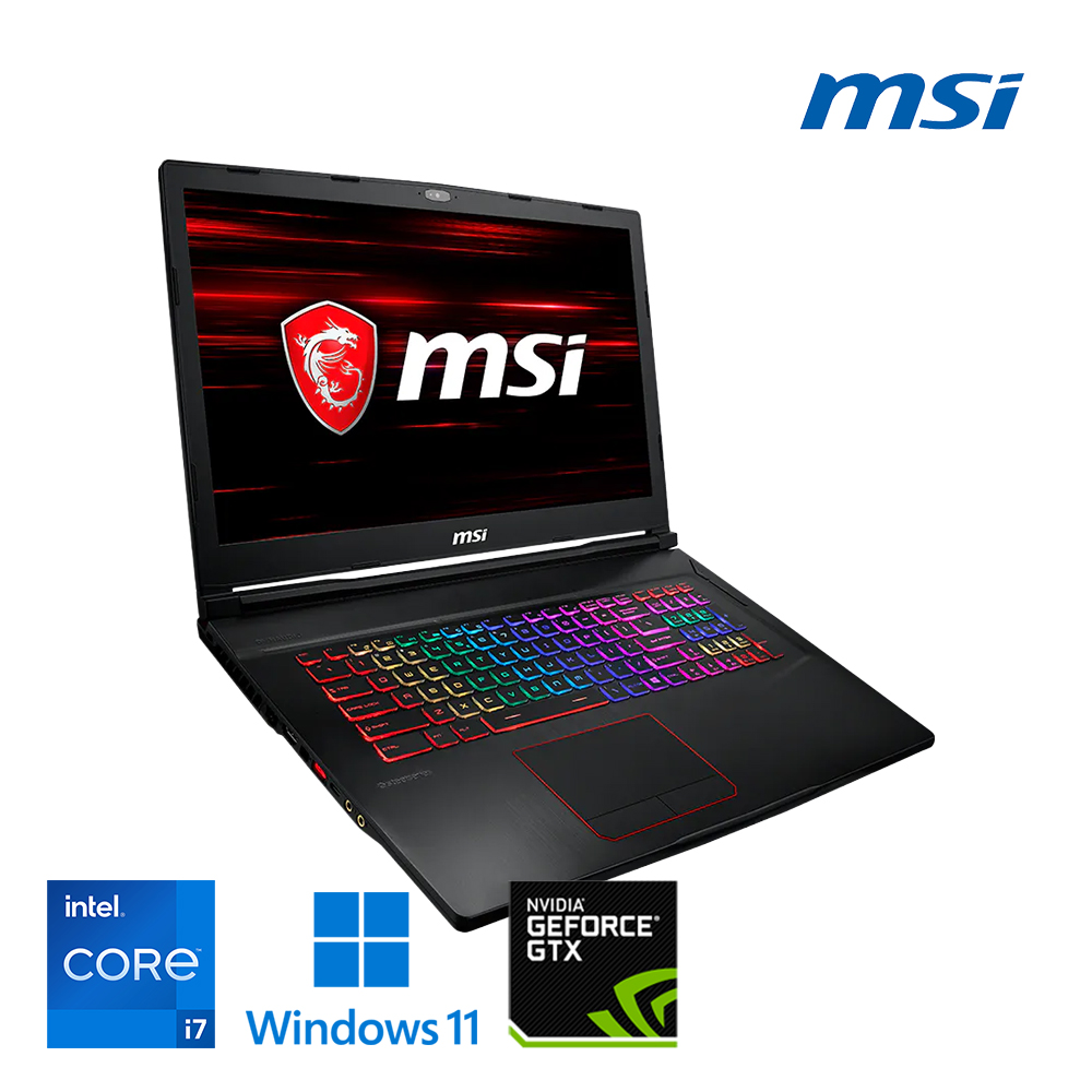 [B급할인] MSI GE시리즈 레이더 지포스 GTX1070 게이밍 노트북 17.3인치 FHD 고해상도 대화면 코어 i7 8세대 탑재 윈도우11