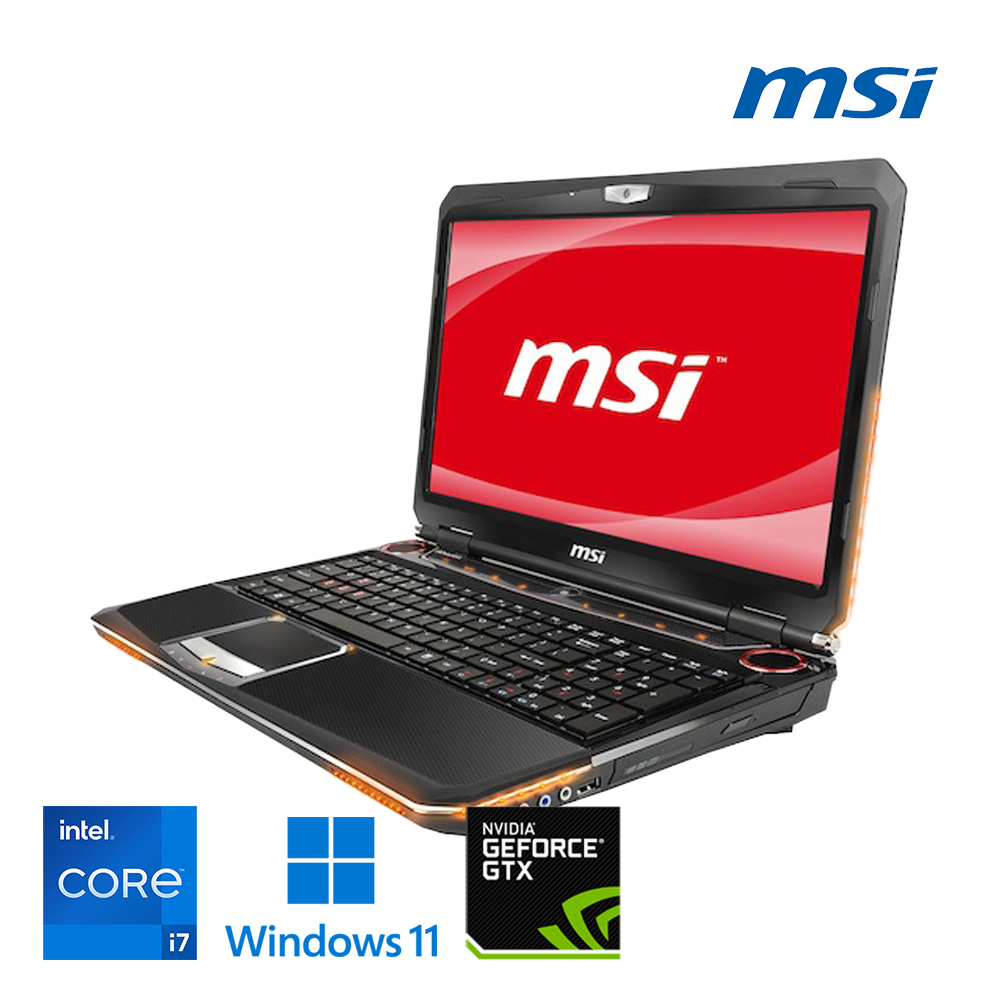 [B급할인] MSI 게이밍 노트북 지포스 GTX560M 탑재 인텔 i7 SSD 업그레이드완료 우측넘버키패드 윈도우11