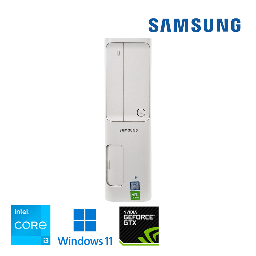 삼성전자 화이트 슬림PC 지포스 GTX1650 탑재 메모리 16G 저장용량 M.2 SSD 업그레이드완료 무선랜 탑재 윈도우11