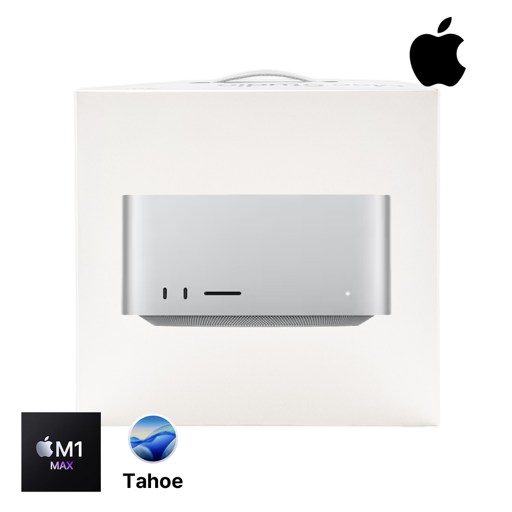 S급 풀박스 맥 스튜디오 M1 Max 탑재 DDR5 32G 램 NVMe SSD 512G 저장용량 Mac Studio 설명서키트동봉 최신 OS 설치