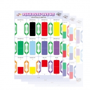 코딩드론 BRC-105 코딩카드 세트 A4버전