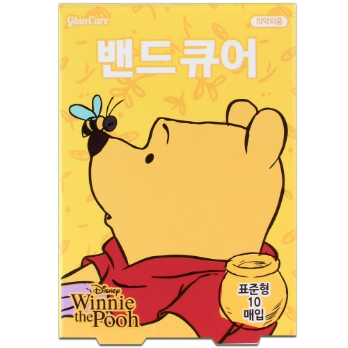 Pooh 푸우 밴드큐어 일회용밴드 표준형