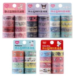 산리오 마스킹 테이프 세트