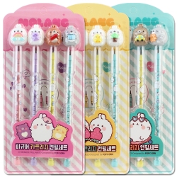 몰랑 피규어 카트리지 연필세트