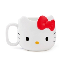 산리오 헬로키티 얼굴 머그컵(레드)