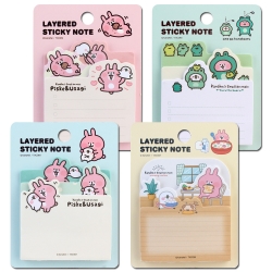 카나헤이의 작은 동물들 3단 점착 메모지
