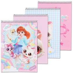 위시캣 왕 종합장