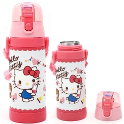 헬로키티 3D 원터치 스테인레스 보틀 (480ml)