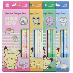 포켓몬 3본 연필세트 (20개/1박스 단위)
