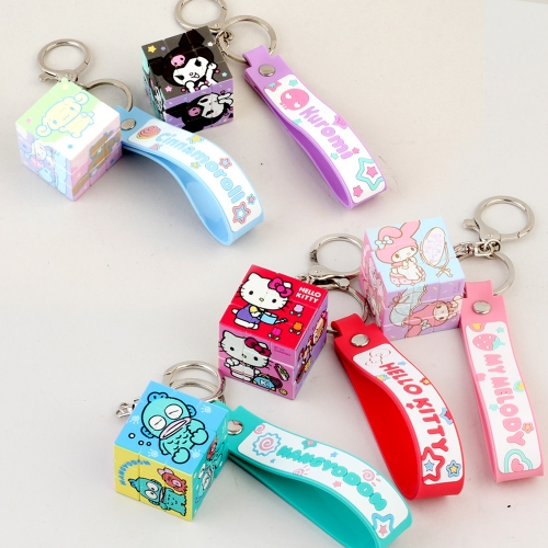 산리오 큐브 키링