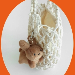 미피 BRUNA FAMILY 가방고리 인형(브라운)