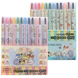포켓몬 포켓피스 12색 슬라이더 색연필