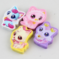 위시캣 캐릭터 지우개(32개/박스단위)