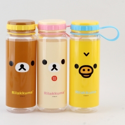 리락쿠마 핸들 물통