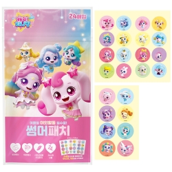 슈팅스타 캐치티니핑 썸머 패치(원형) 24매입