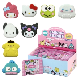 산리오 랜덤 모양 지우개(24개/박스단위)