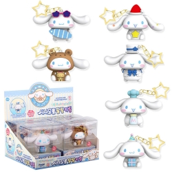 산리오 시나모롤 팔랑 키링(6개/박스단위)