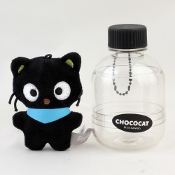 산리오 초코캣 봉제인형 가방걸이(보틀) 8cm