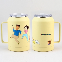 짱구 자이언트 스텐 머그(행진) 950ml