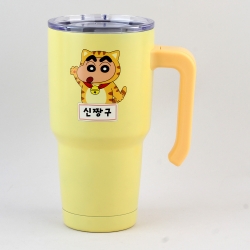 짱구 대용량 핸디 텀블러(냥냥짱구) 880ml