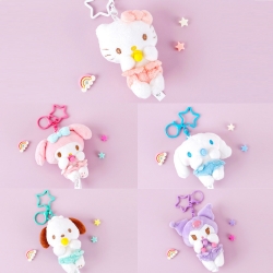 산리오 쪽쪽이 인형 가방고리 8cm