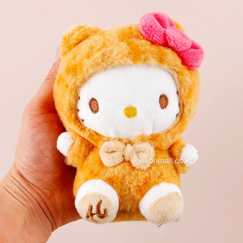 산리오 호피 인형 가방고리 13Cm