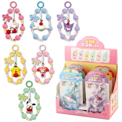 산리오 슈가팝 피규어 스트랩(6개/박스단위)