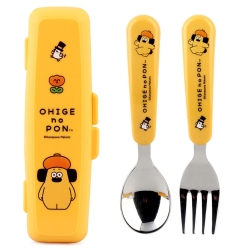 오히게노퐁 큐티 스푼포크 케이스 세트