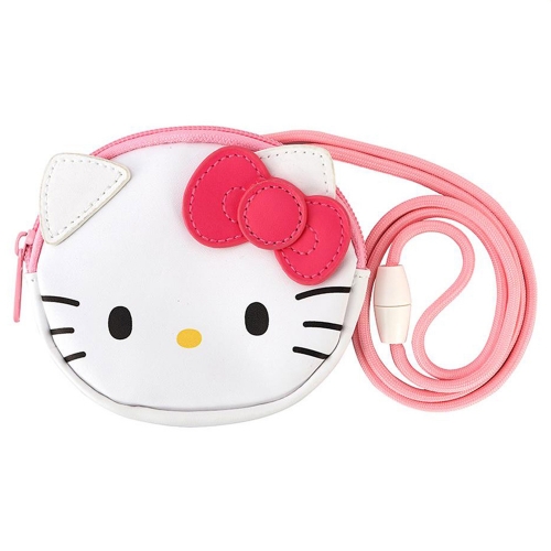 산리오 헬로키티 페이스 목걸이 지갑