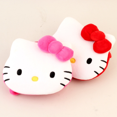 산리오 헬로키티 페이스 모양 파우치