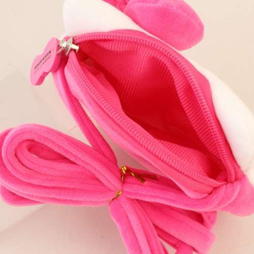 산리오 헬로키티 페이스 모양 파우치