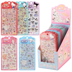 산리오 TOK TOK 톡톡 봉봉 스티커(15개/박스단위)