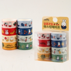 미피 달콤과일 마스킹 테이프(12개/박스단위)