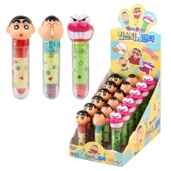 짱구 립스틱 모양 캔디(18개/박스단위)