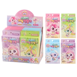 프린세스 캐치티니핑 스티커 키링 만들기(12개/박스단위)