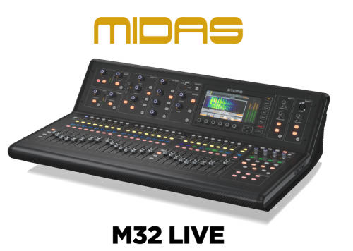 MIDAS M32 LIVE / 정품 / 설치비포함 / 최저가설계가능 / 디지털콘솔 / 음향 / 음향믹서