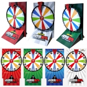 PLAYWHEEL - Prize Wheel Game Table Top Set for Promotion Event