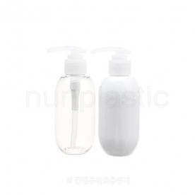 펌프 140㎖ 항아리용기 (반투명A형펌프)