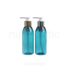 금속펌프 140㎖ 원추청녹 유광(일자형)
