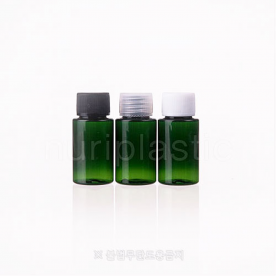액체용기 20㎖ 원통녹색